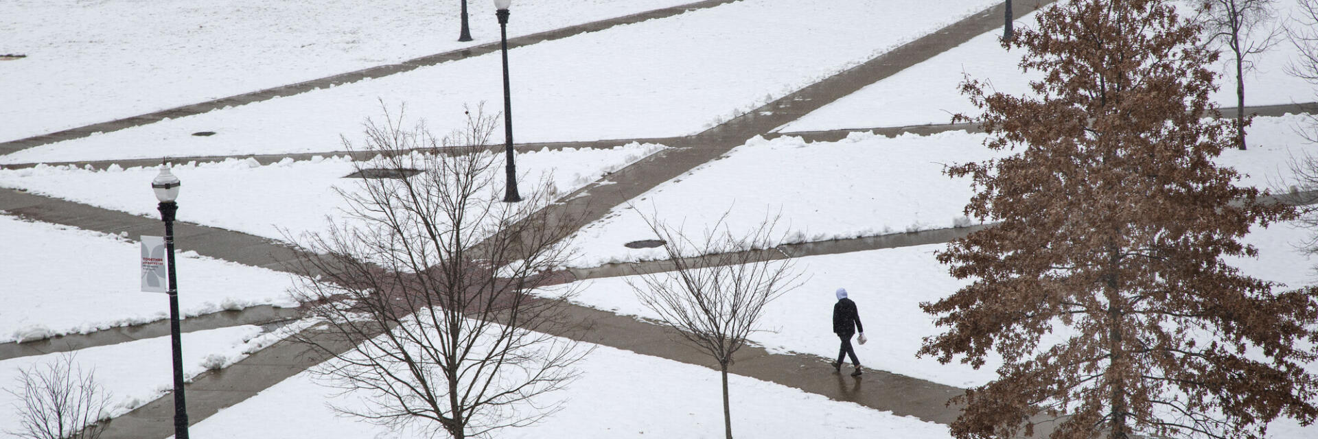 Oval in the Winter